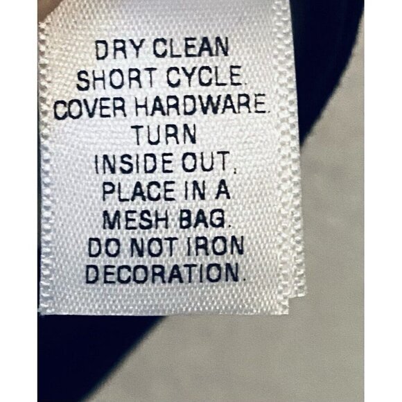 St John Top Womens Small Clear Sequin Front Scoop Neck Short Sleeve Ivory Black - Picture 6 of 7